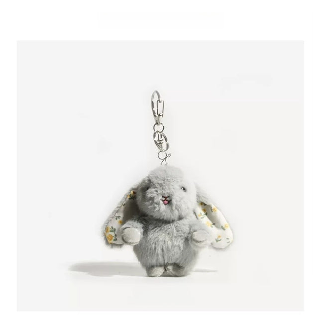Eastcoco fluffy rabbit keychain