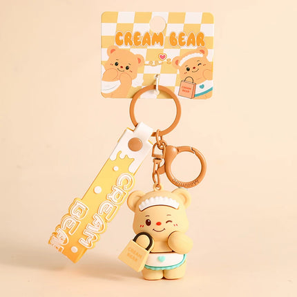 Eastcoco Pink Bear keychain