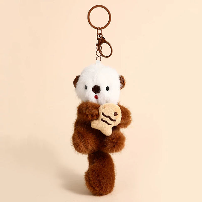 Eastcoco Cute little capybara keychain