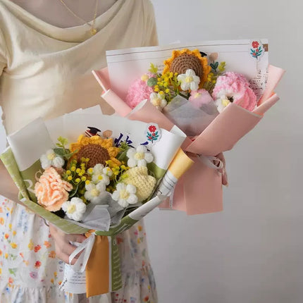 A Sweet Little Gesture｜Medium Handmade Crochet Bouquet