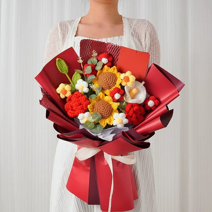 A Gift That Lasts Longer Than Fresh Flowers｜Medium Handmade Crochet Flower