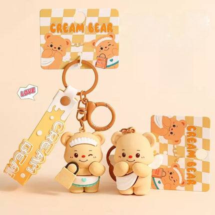 Eastcoco Pink Bear keychain