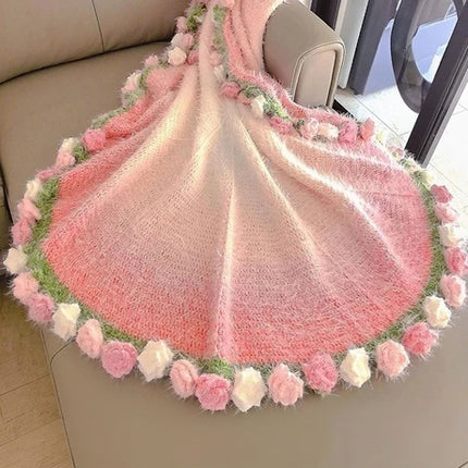 A Forever Bouquet for Her｜Large Handmade Crochet Flowers