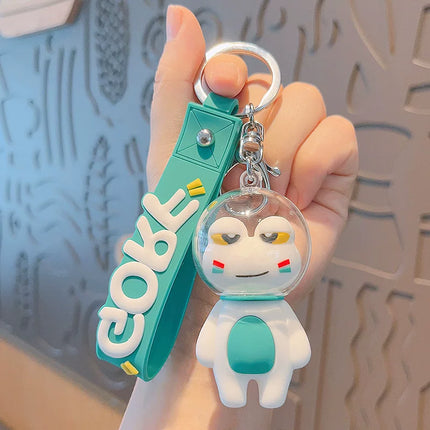 Eastcoco Little Frog Astronaut keychain