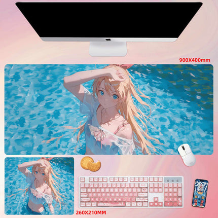 Eastcoco Swimsuit Asuka Anime Mouse Pad-Contains 15 items
