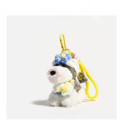Eastcoco puppy with a headgear keychain