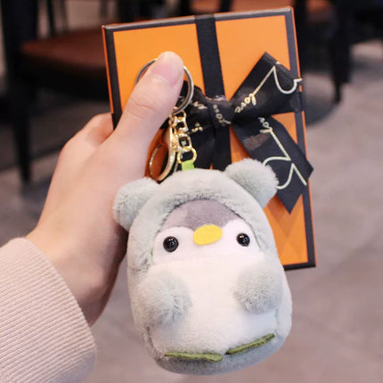 Eastcoco Little penguin couple keychain