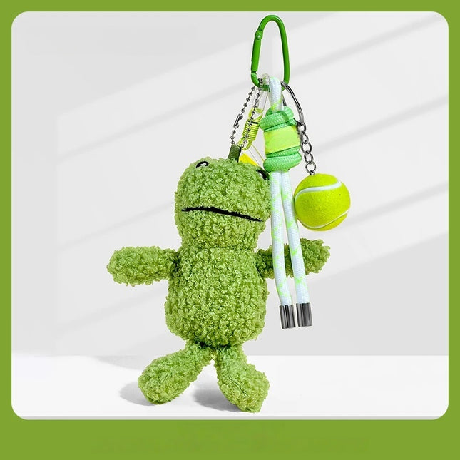 Eastcoco The speechless little frog keychain