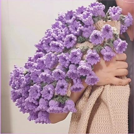 A Forever Bouquet for Her｜Large Handmade Crochet Flowers