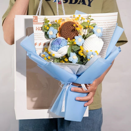A Sweet Little Gesture｜Medium Handmade Crochet Bouquet