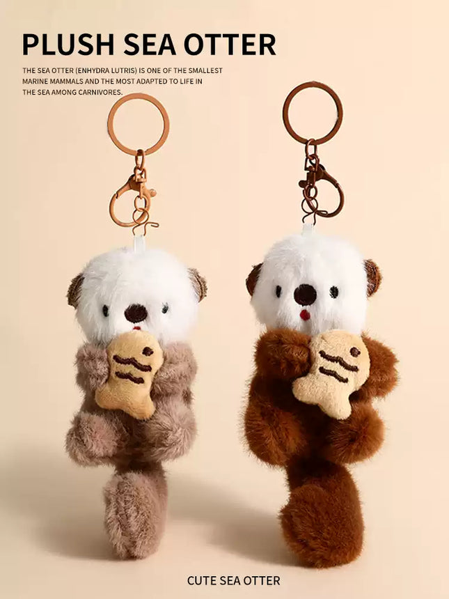 Eastcoco Cute little capybara keychain