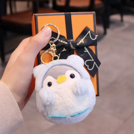 Eastcoco Little penguin couple keychain