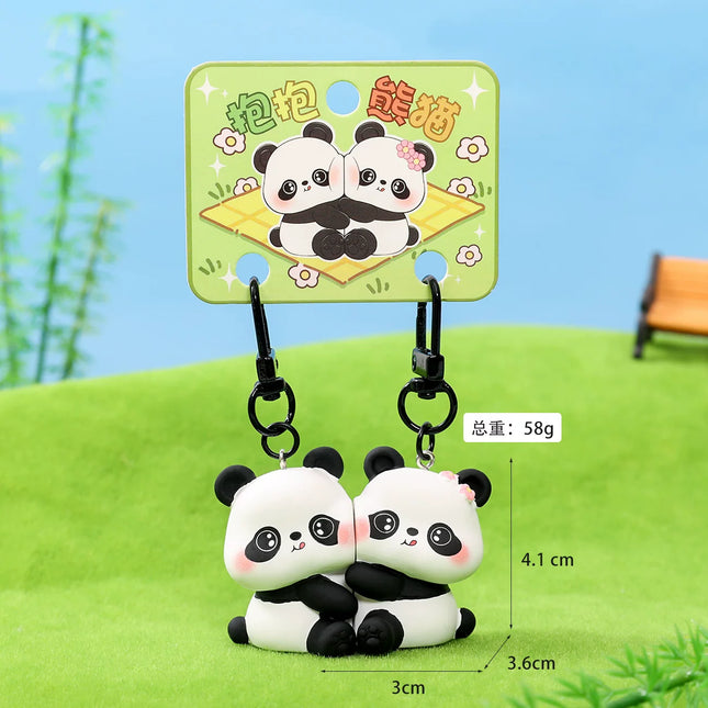 Eastcoco Magnetic Animals & Couples keychain