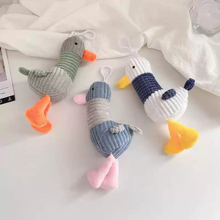 Eastcoco Handgewebter Enten-Schlüsselanhänger