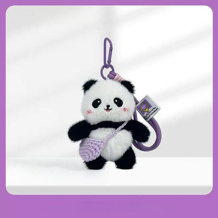Eastcoco Niedlicher Panda-Schlüsselanhänger