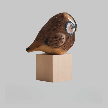 Eastcoco  owl Handmade wood carving