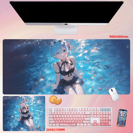 Eastcoco Swimsuit Asuka Anime Mouse Pad-Contains 15 items