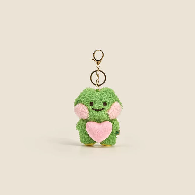 Eastcoco blushing little frog keychain