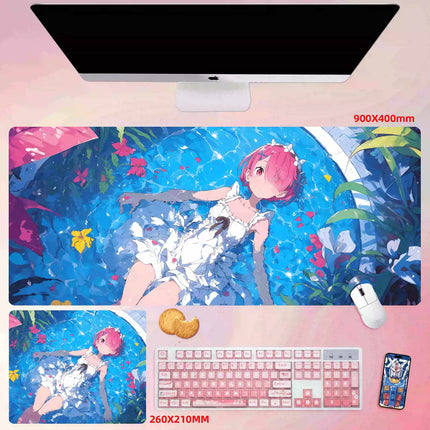Eastcoco Swimsuit Asuka Anime Mouse Pad-Contains 15 items