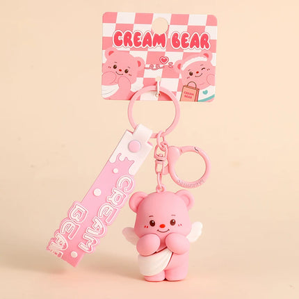 Eastcoco Pink Bear keychain