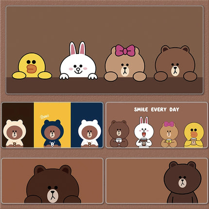 Eastcoco Brown Bear Mouse Pad-Contains 15 items