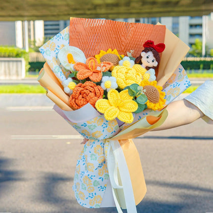 A Gift That Lasts Longer Than Fresh Flowers｜Medium Handmade Crochet Flower