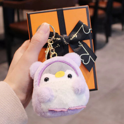 Eastcoco Little penguin couple keychain