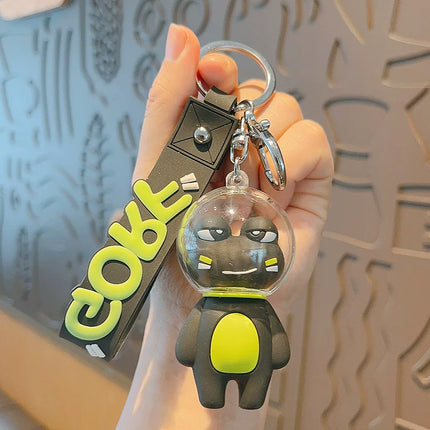Eastcoco Little Frog Astronaut keychain