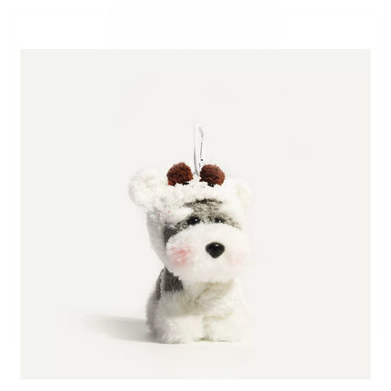 Eastcoco puppy with a headgear keychain