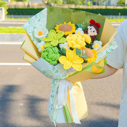A Gift That Lasts Longer Than Fresh Flowers｜Medium Handmade Crochet Flower