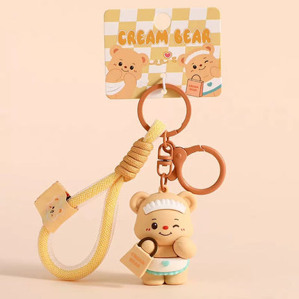 Eastcoco Pink Bear keychain