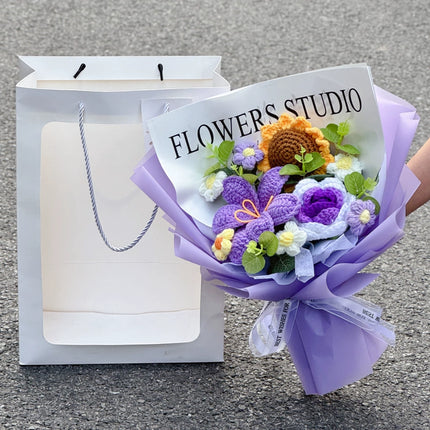 A Sweet Little Gesture｜Medium Handmade Crochet Bouquet