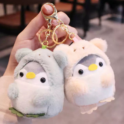 Eastcoco Little penguin couple keychain