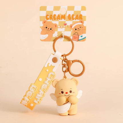 Eastcoco Pink Bear keychain