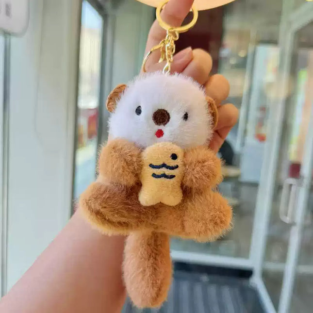 Eastcoco Cute capybaras keychain