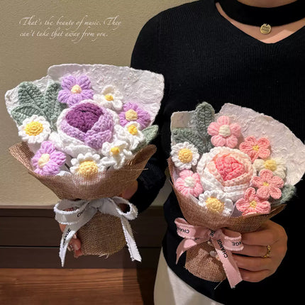 A Little Forever Romance｜Mini Handmade Crochet Tulip