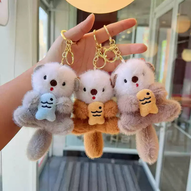 Eastcoco Cute capybaras keychain
