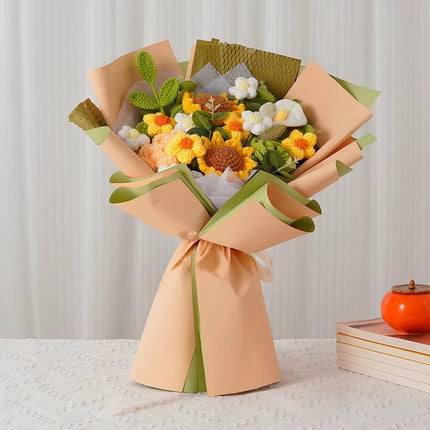A Gift That Lasts Longer Than Fresh Flowers｜Medium Handmade Crochet Flower