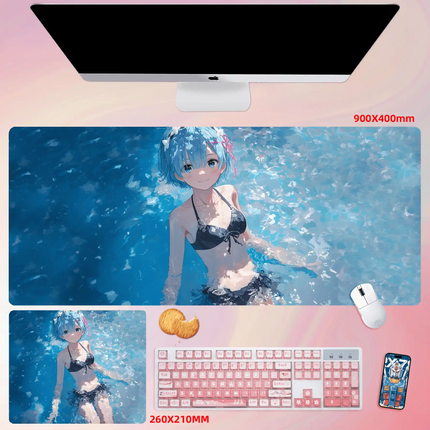 Eastcoco Swimsuit Asuka Anime Mouse Pad-Contains 15 items
