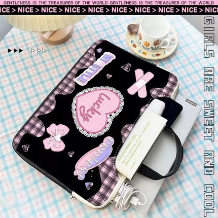 Eastcoco Girls Sweet Cool Style All-match Laptop Bag 15.6 Inch