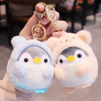 Eastcoco Little penguin couple keychain