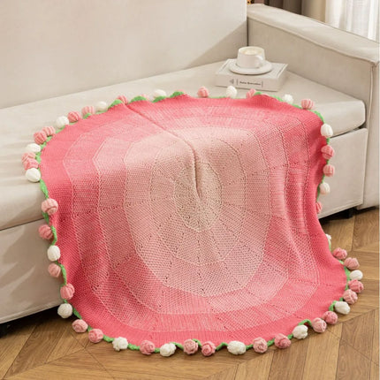 Leave Her a Little Romance｜Large Handmade Crochet Rose