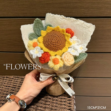 A Little Forever Romance｜Mini Handmade Crochet Tulip