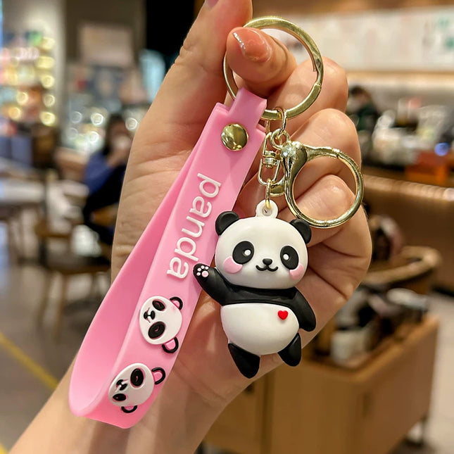 Eastcoco Cute little panda keychains