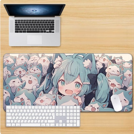 Eastcoco Chi-style Hatsune Miku Mouse Pad-Contains 15 items
