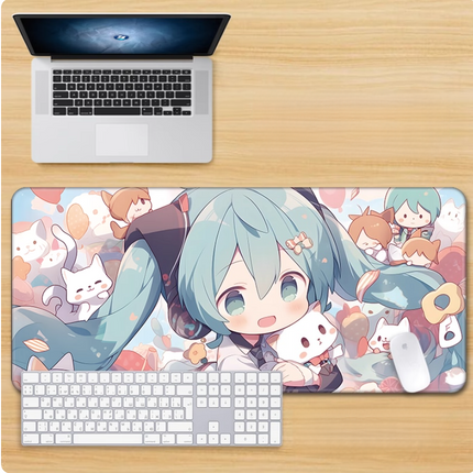 Eastcoco Chi-style Hatsune Miku Mouse Pad-Contains 15 items