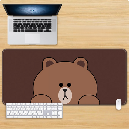Eastcoco Brown Bear Mouse Pad-Contains 15 items