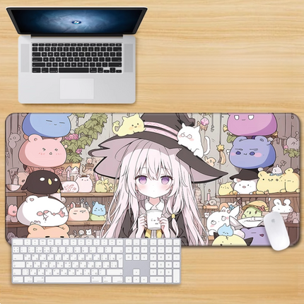 Eastcoco Cute Little Witch Mouse Pad-Contains 15 items