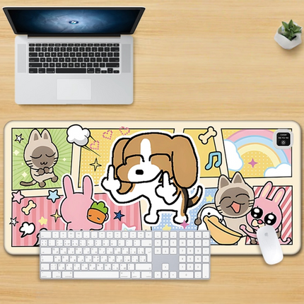 Eastcoco Crazy Three Animals Mouse Pad-Contains 15 items