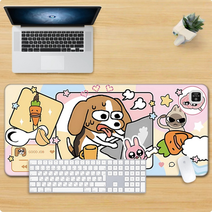 Eastcoco Crazy Three Animals Mouse Pad-Contains 15 items